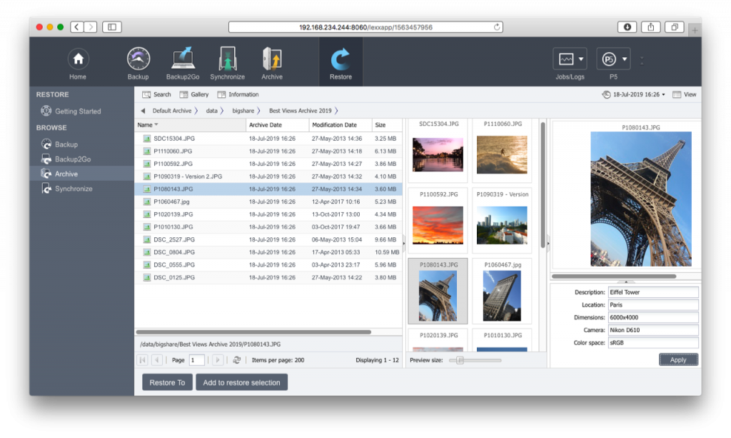archive management software free download